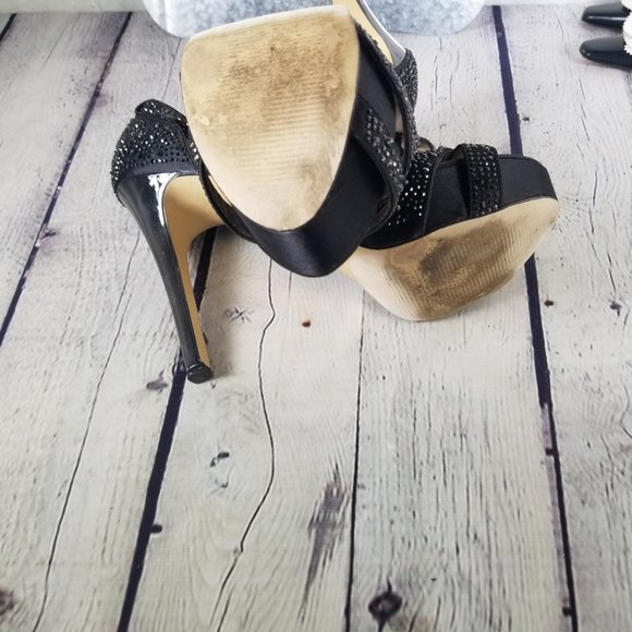 INC International Concepts Strappy Heels sz 8.5 - Picture 6 of 8